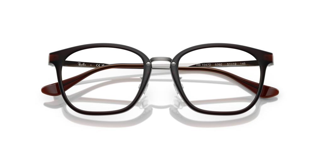 Sunglasses 0RX7247D DARK BROWN 51 [Ray-Ban]