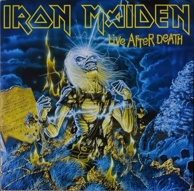 Виниловая пластинка IRON MAIDEN Live After Death 180г 881034121530 Sanctuary 2014 США Метал