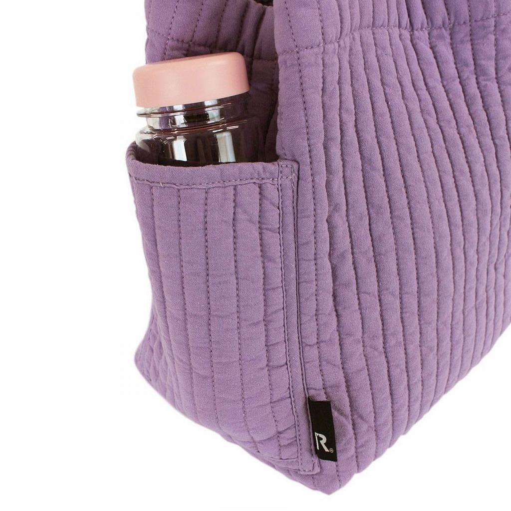 1228 Стеганая сумка через плечо SC Medium Ible [Rootote] (Песочно-бежевый)