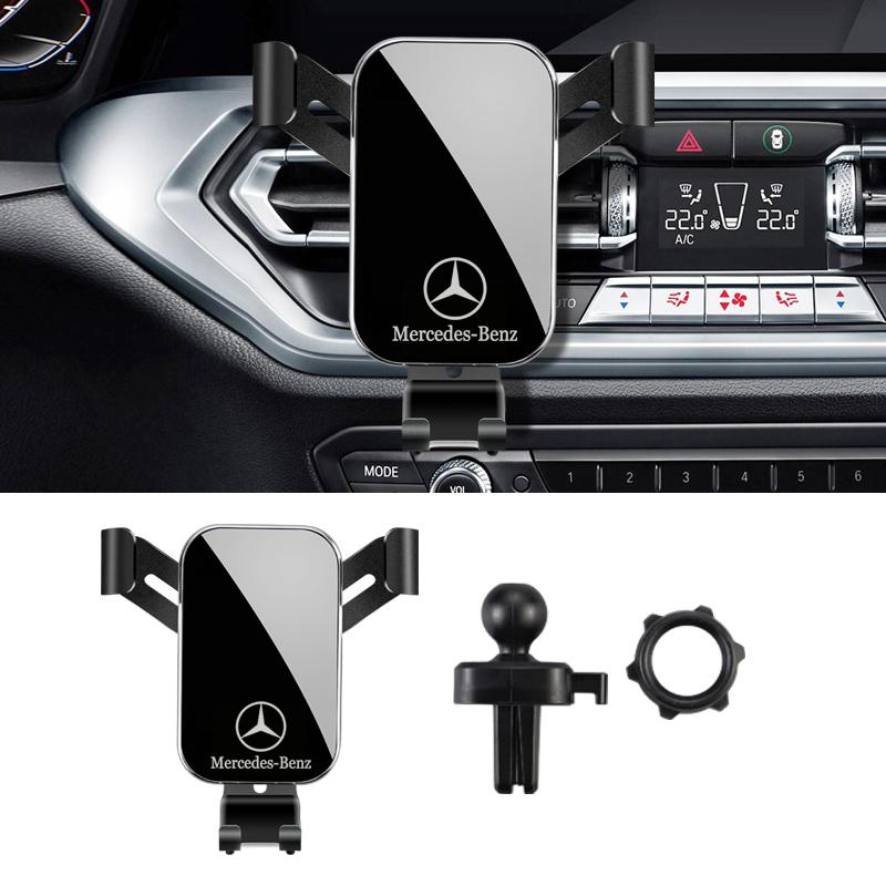 CRB1 ABS Car Phone Holder 360 Rotation Gravity Auto Grip Bracket For Mercedes Benz AMG W205 C300 W203 W206 W108 W124 W126 W140 W168