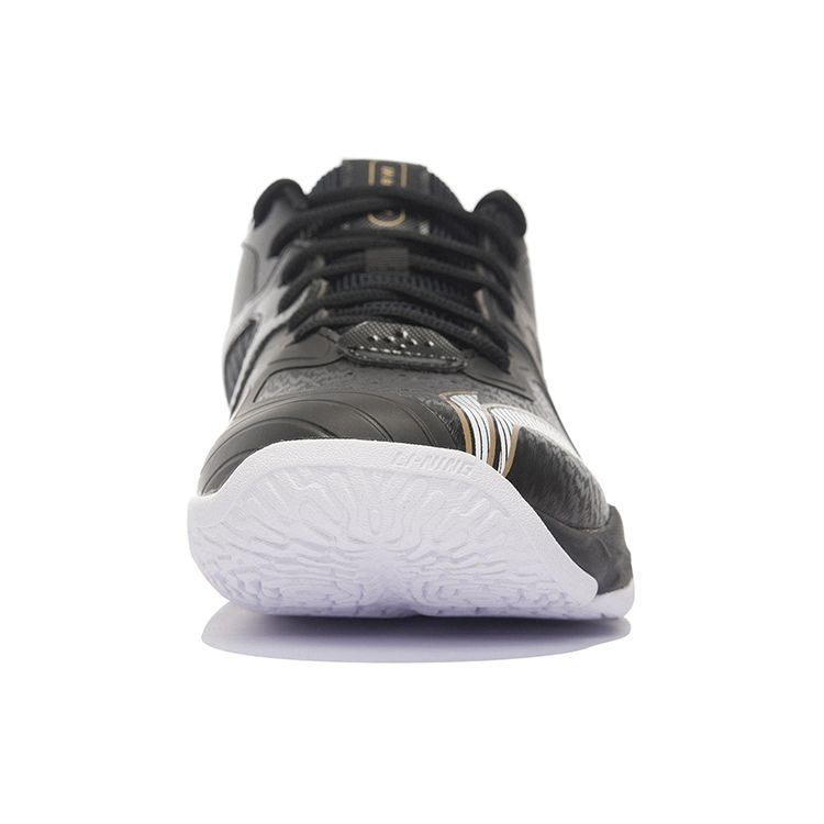 Подкладка Ranger 6 Lite Ткань Синтетическая кожа Амортизация Нескользящие Износостойкие Низкие Кроссовки для бадминтона Унисекс Кроссовки Черный Белый AYTS012-3