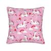 Candy Unicorn Party Pillow Cover Morden Pillow Case For Sofa Car Home Decor Comfy Cushion Cover Birthday Present