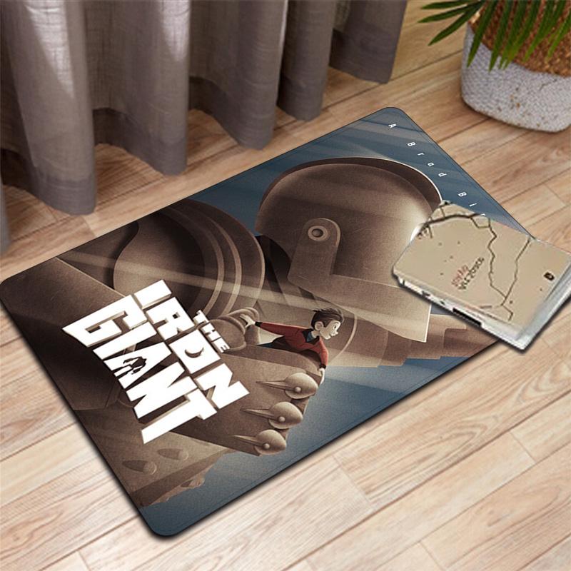 The Iron Giant Theme Print Rug Floor Mat for Living Room or Bedroom Soft and Comfortable Carpet a Gift for Birthday and Holiday.PFF260912081