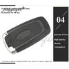 jingyuqin 433.92/434/868/902Mhz Remote Car Key For Ford Edge Explorer Expedition Fusion Mondeo F150 F250 Mustang Smart Keyless