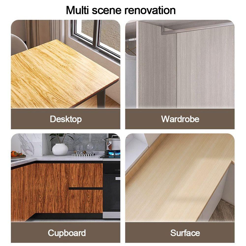 Водонепроницаемые наклейки на стену самоклеящиеся обои новые наклейки под дерево шкаф