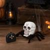 Игрушка на пульте управления для Хэллоуина, Инфракрасный беспроводной скелет со световым дизайном
