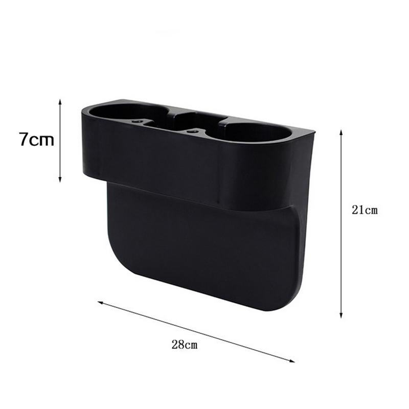 Автомобильная многофункциональная стойка для хранения, автомобильный держатель для чашки с водой, держатель для мобильного телефона, ящик для хранения, практичный зазор для хранения автомобильных принадлежностей