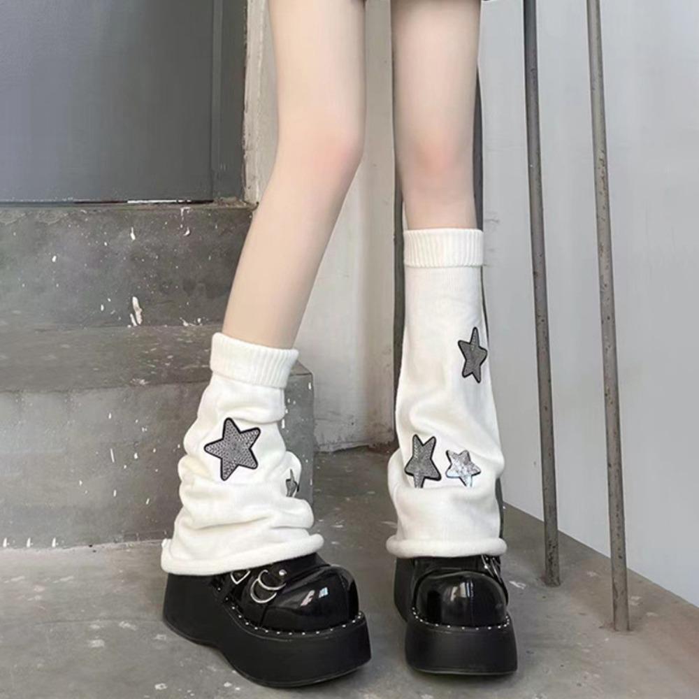 Winter Warm Thigh High Stockings Warm Thigh Women Long Socks Knitted Boot Stockings Lolita JK