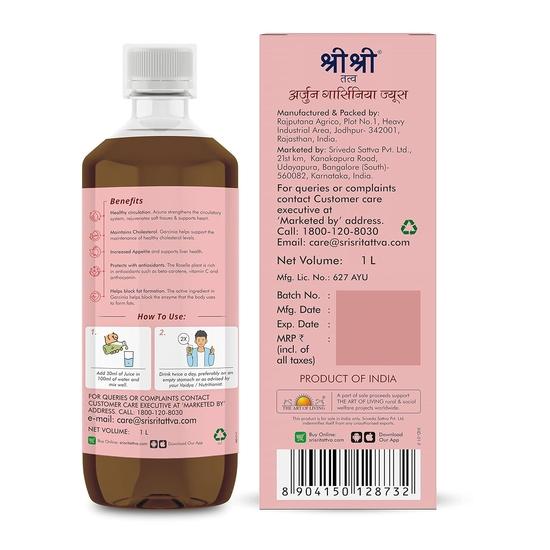 Sri Sri Tattva Shuddhta Ka Naam Arjuna Garcinia Juice - Cardio Tonic, 1L