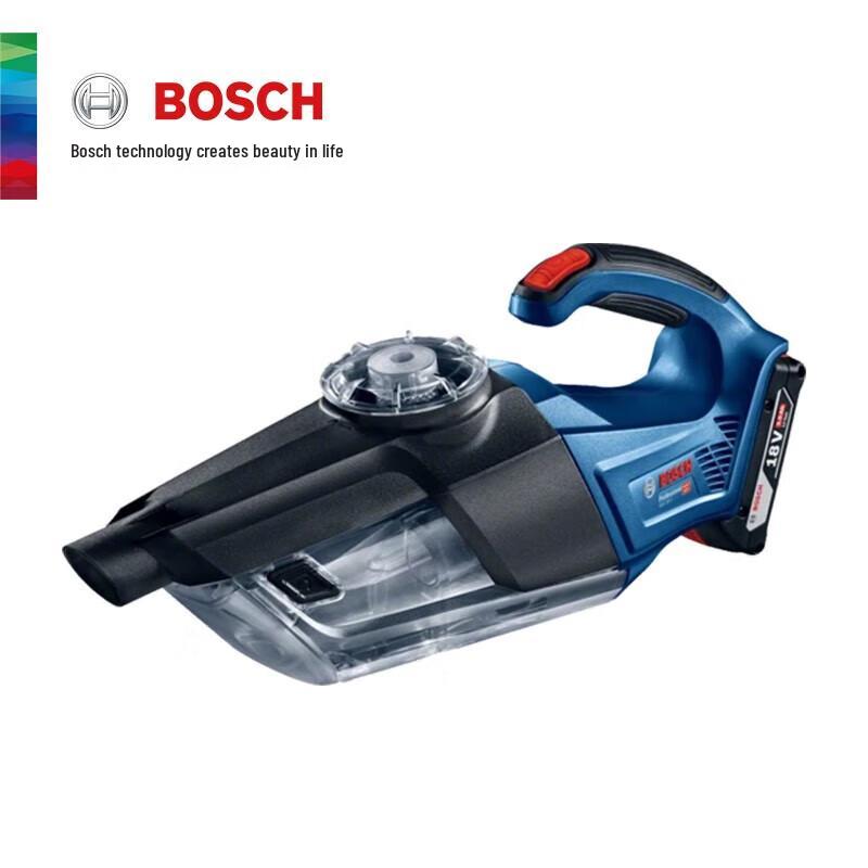Bosch Беспроводной портативный пылесос GAS18V-1, штекер CN (адаптер в комплекте)