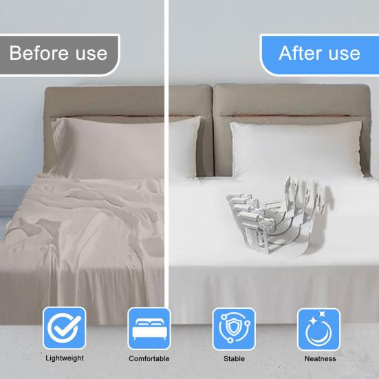 4 шт. Держатель простыни с фиксатором-полоской в виде медведя, Крепеж для углов простыни, Подходит для всех размеров матрасов, Зажим-фиксатор для простыни