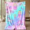 Fairy Pegasus with Rainbow Theme blanket Lightweight Warm Flannel Blanket Decorative Throw Blanket for Home Decoration