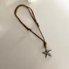 Adjustable Star Pendant Necklace Alloy Necklaces for Women New Long Style Necklaces