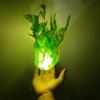 Halloween Floating Fireball Prop Mysterious  Plastic Suspension Flame Lamp