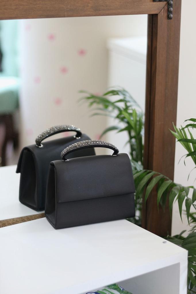 Women's Stylish and Useful Evening Dress Bag Women's Silvery Gold Stone Detailed Evening Dress Shoulder Bag