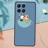 Кавайное Милое Лицо Ленивца Для Samsung Galaxy M53 M33 M11 M21 M31 M12 M13 M14 M15 M35 M34 M54 M32 M52 M06 M16 M55 Чехол