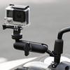 Motorcycle Bike Handlebar Support for Sports Camera Gopro Moto Ram Bracket Mount for Go Pro Insta360 Action Cam Motorbike Holder