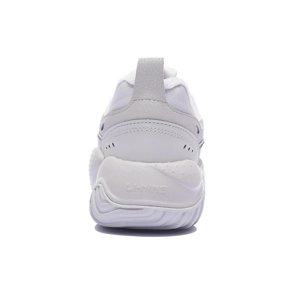 Li Ning Cat Paw Lite Зимний Текстиль, Синтетическая Кожа На флисовой подкладке Нескользящая, Износостойкая, Термо Низкие AGCS347-2