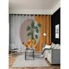Cute Children Kitten High Shading Curtain Heat Insulation Curtain Bedroom Space Home Living Room Bay Window Opening Room Divider Curtain 2PCS