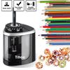 Tenwin 1pc Electric Single Hole Pencil Sharpener, Suitable For 6-8mm Pencils, School/office Quick Sharpener (excluding Battery)