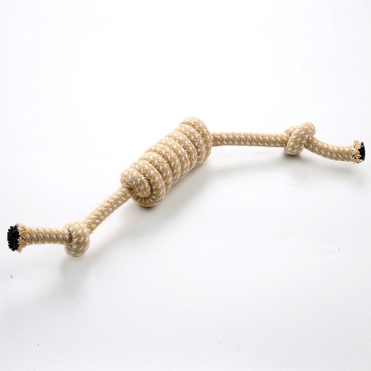 Игрушка для жевания в виде веревки для собак, для дрессировки на открытом воздухе, веселых игр, игрушек для кошек и собак, для больших и маленьких собак, прочная плетеная веревочная игрушка, антистрессовая игрушка-фиджет