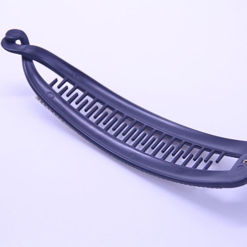 1 шт., заколки-бананы с черными стразами, заколки для волос в форме рыбьего волоса, зажимы для волос, украшения для волос, аксессуары для волос для женщин, зажим, инструменты для укладки