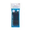 Шариковая ручка Mitsubishi Pencil на масляной основе Jet Stream 5 шт. 0,7 черного цвета, легко писать SXN150075P.24