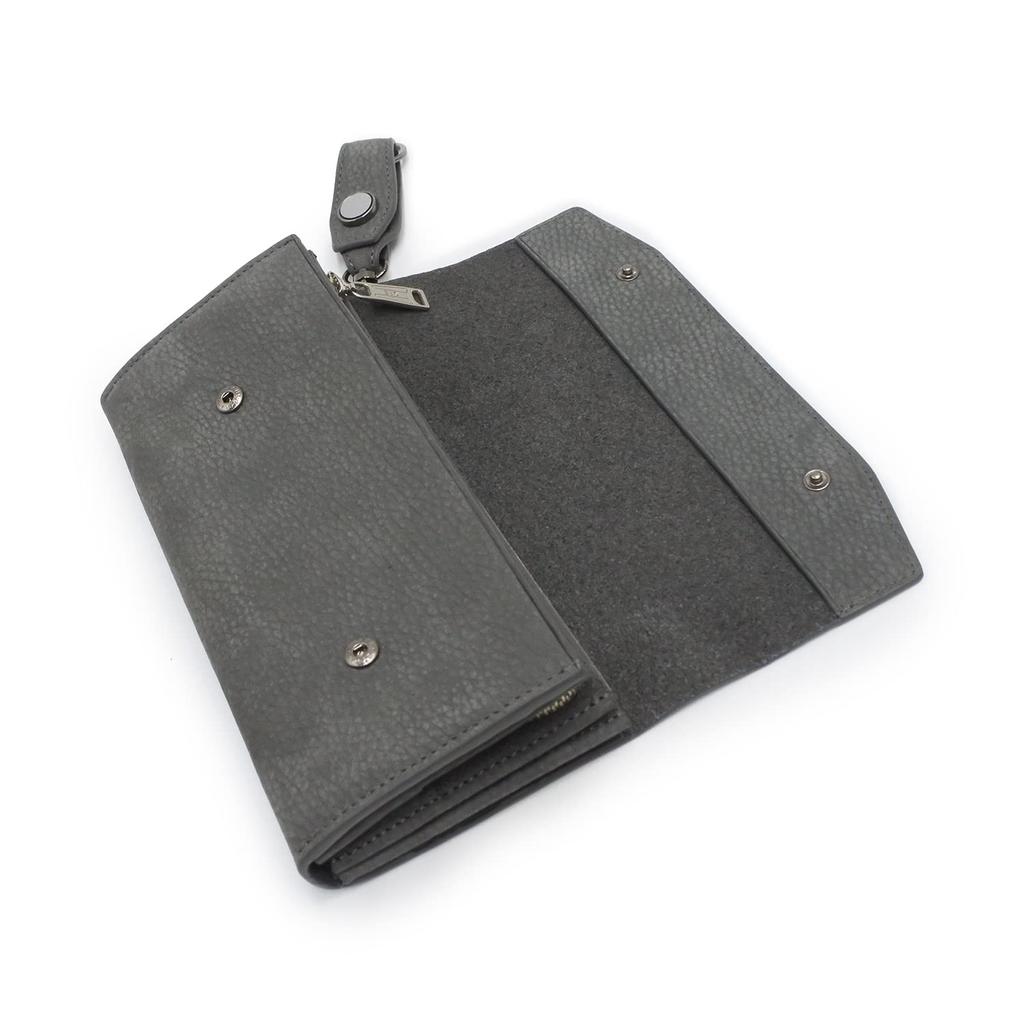 C-FOLK LONG WALLET Travel Wallet, Gray