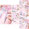 48-piece Box Of 0.5mm Cartoon Cotton Doll Sticky Push Pens Great For Students And Girls 926)