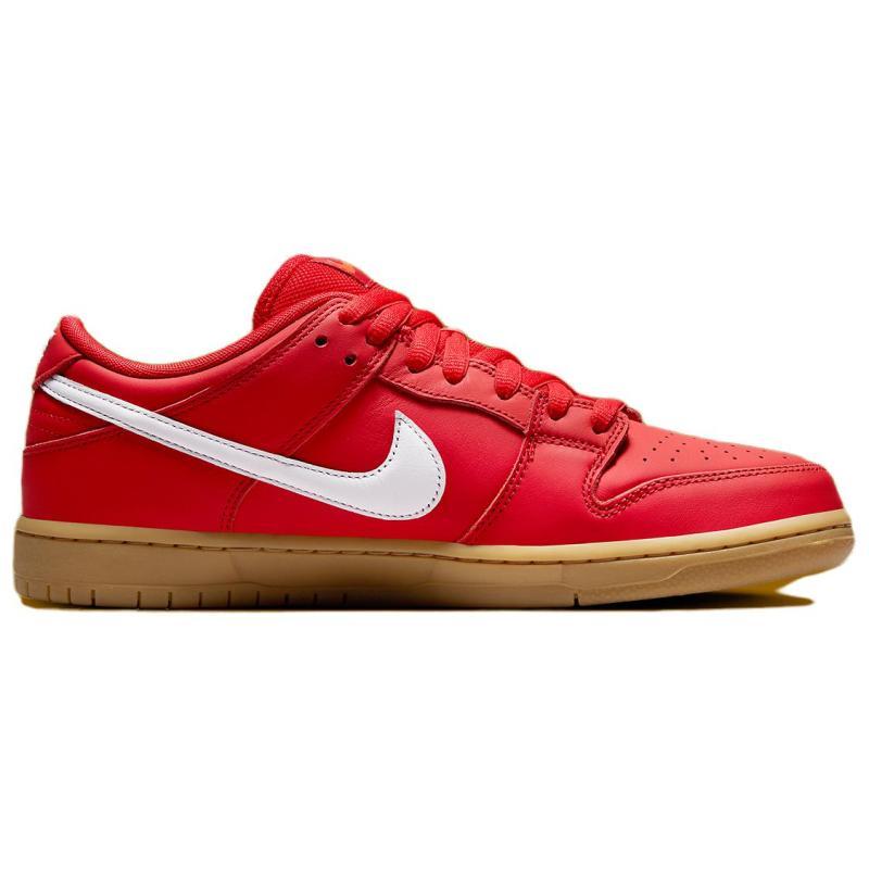Nike Кеды для скейтборда Sb Dunk Low University Red Gum FJ1674-600