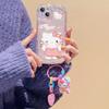 Cartoon Hello Kitty Bracket Pendant Case For Xiaomi Redmi Note 15 Pro 5G 15C 15 14C 13C Note 14 13 12 Pro Plus A7 Pro 5G Casing