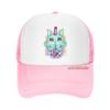 Kawaii Pastel Goth Creepy Creature Boba Bubble Tea Vaporwave Кепка для женщин Спорт на открытом воздухе Бейсболки Модные унисекс шляпы Snapback