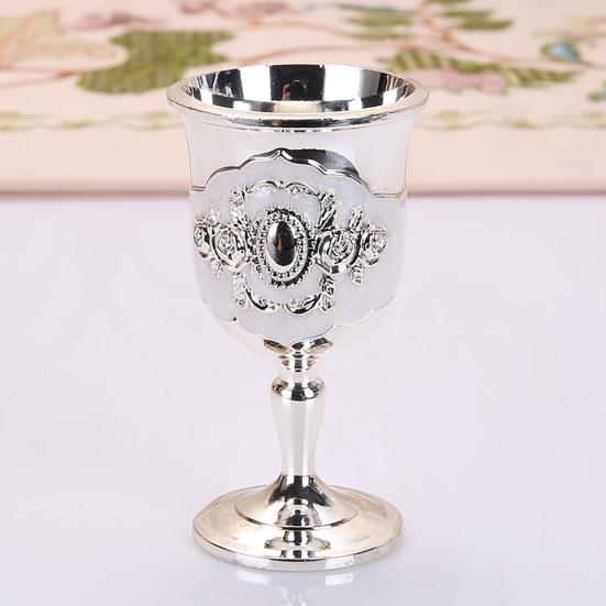 Mini Wine Cup Unique Durable 8 Color Wine Glass Decor Anti-cracking Round Edge Mini Wine Glass Wine Glass Decor for Decoration