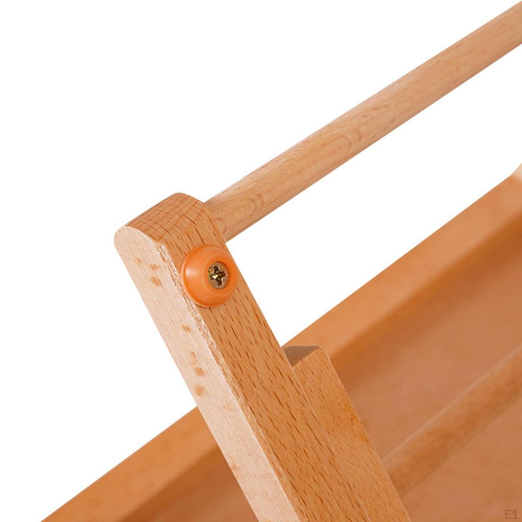 Деревянный настольный мольберт, складная художественная витрина, настольная доска для рисования, регулируемая