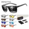 Солнцезащитные очки ZENOTTIC Retro Square Polarized Sunglasses Fashion Shade Women Men Ultra light TR90 Frame UV400 Protection Classics Sun Glasses