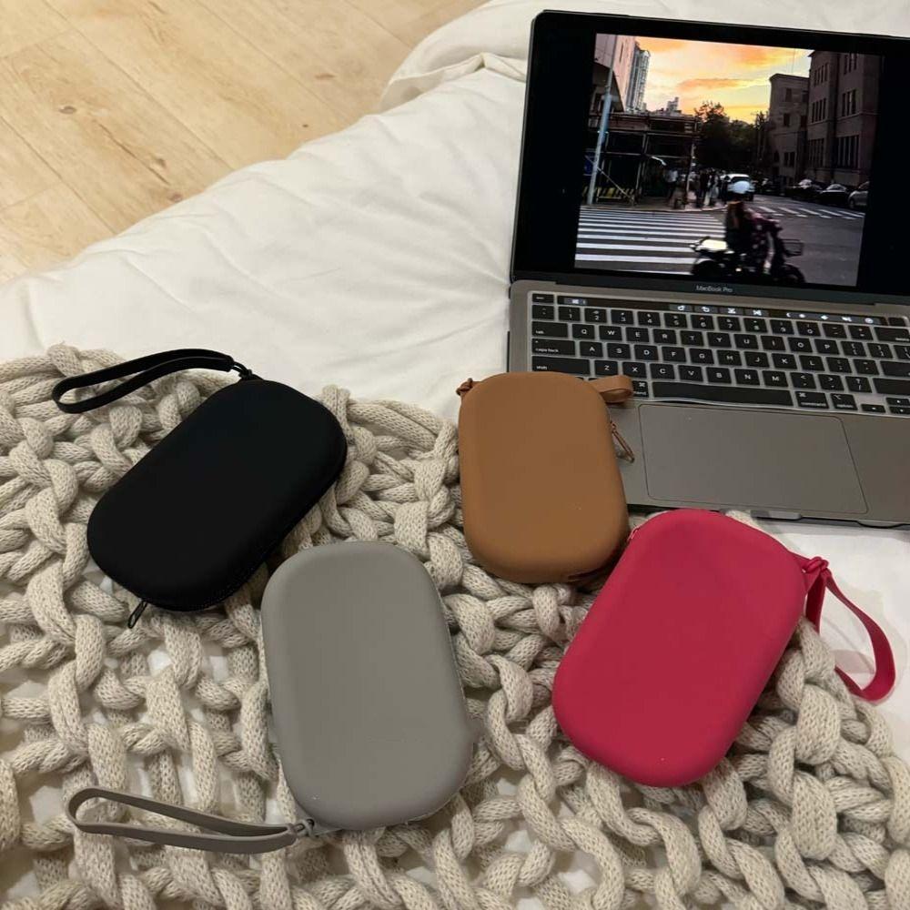 Кошелек Многофункциональная сумка для хранения Прямоугольная Сумка для мелочей Повседневная Силиконовая косметичка Для улицы