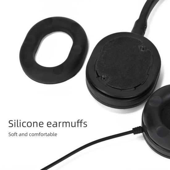 Fashion 3.5mm Wired Adjustable Music Gaming Computer Phone Headset Headphone