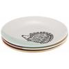 Lisa Larson "Po Platz" Dinnerware Set LL70-95, Set of 3 Medium Plates, Approx. 19cm