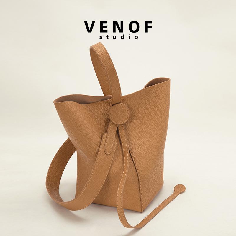 2025 New Women's Fashion All-match Shoulder Bucket Bag Soft Leather Composite Crossbody Bags Luxury Designer Bag For Woman