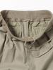 Beams Heart Linen Blend Dry Touch Jog Size M Women's Pants, Olive,