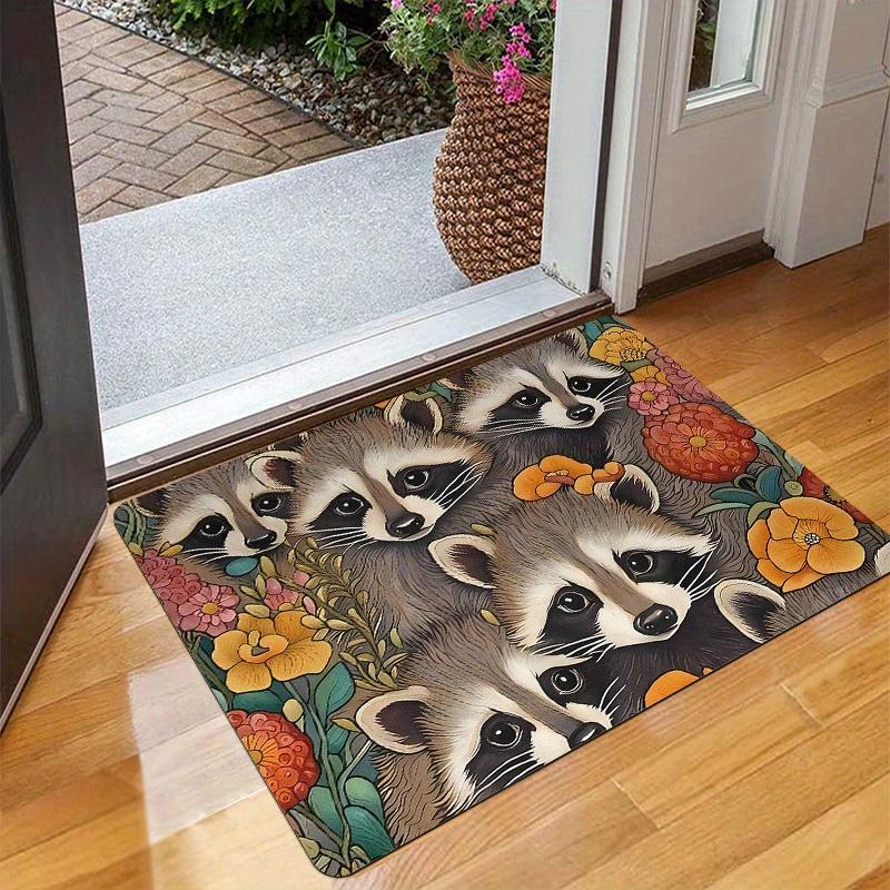 Sporty Goal Kick Floor Mat Durable Non Slip Entryway Rug For Gym Bathroom And Sports Themed Home Use