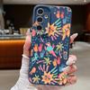 Красочный Мультяшный Чехол Для Samsung Galaxy S25 Edge S24 Ultra S23 S22 Plus S21 FE S26 Ultra Силиконовый Чехол с Кожаной Текстурой