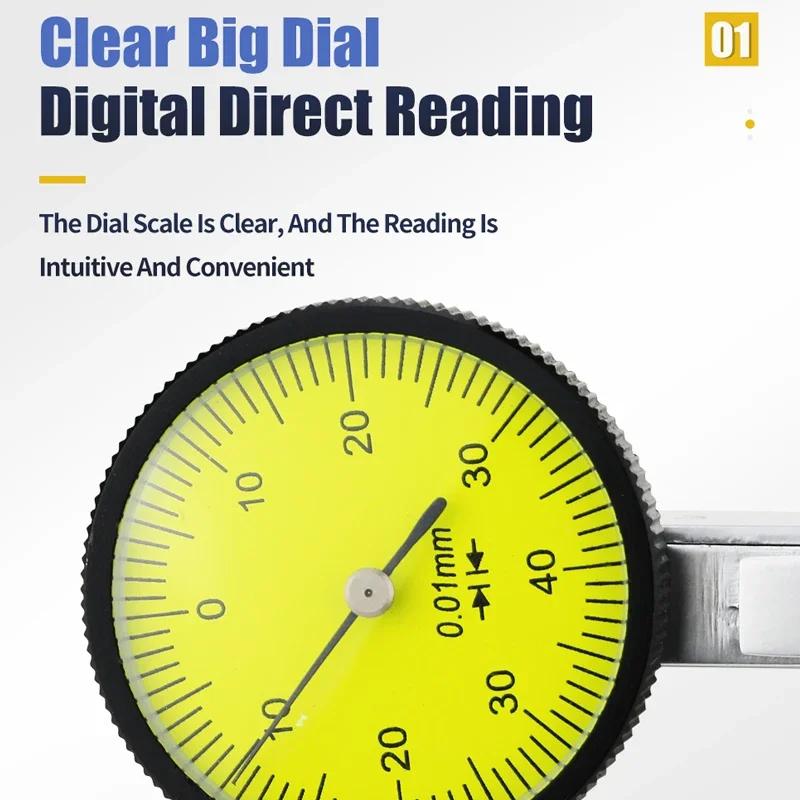 Индикатор рычажного типа с измерительными зондами Механический микрометр Измерительные инструменты Индикаторы для проверки нутромеров