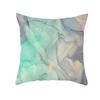Nordic Marble Pattern Gold Edge Printed Peach Skin Pillow Cover Watercolor Ink Pattern Home Bedroom Pillow Cushion Cover