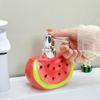 Watermelon Shaped Ceramic Dispenser Bottle For Hand Soap Laundry Detergent Bath Lotion Storage Creative Press Pump Bottle