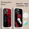 Scarletella homicipher Y2k игра мужчина Чехол для телефона для iPhone 17 16 15 14 13 12 Plus Pro Max Высококачественный Роскошный Magsafe Овчина