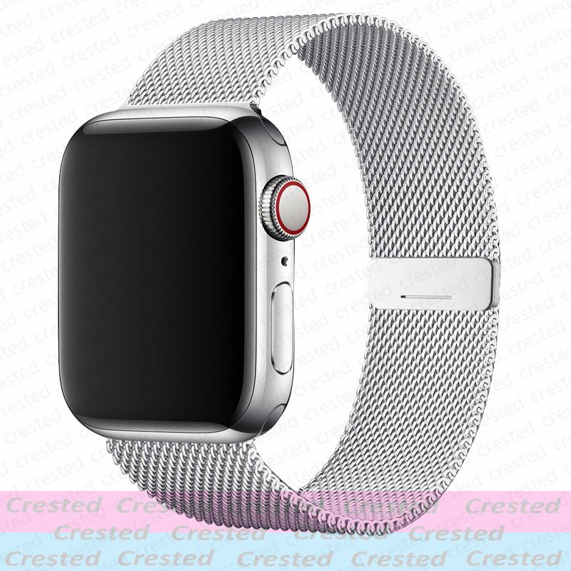 Миланская петля Ремешок Для Apple Watch Ремешок 44мм 40мм 45мм 41мм 49мм 42мм 38мм correa bracelet iWatch серия 3 6 se 7 8 9 5 ultra 2