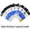 3 шт./уп. 0X~7X Конический подлесок Леска для нахлыста 9 футов/2,28 м Подлесок для нахлыстовой лески со сварной петлей Прозрачная нейлоновая леска для поводка