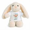 Planetee Peluche Lapin Bébé Doudou Anae Yeux Biche Cadeau Naissance Fille Nouveau-Né Baby Shower