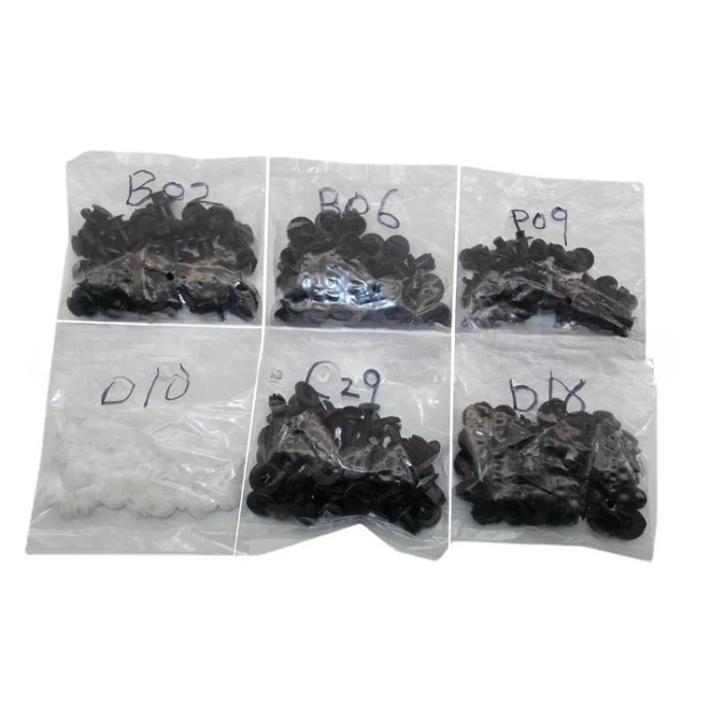 180PCS Bag Buckle 6 Types Suitable for Honda Civic Accord Car Bumper Clip Car Buckle Kit